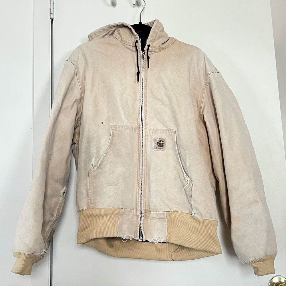 Vintage 80s Carhartt Detroit Jacket with hood